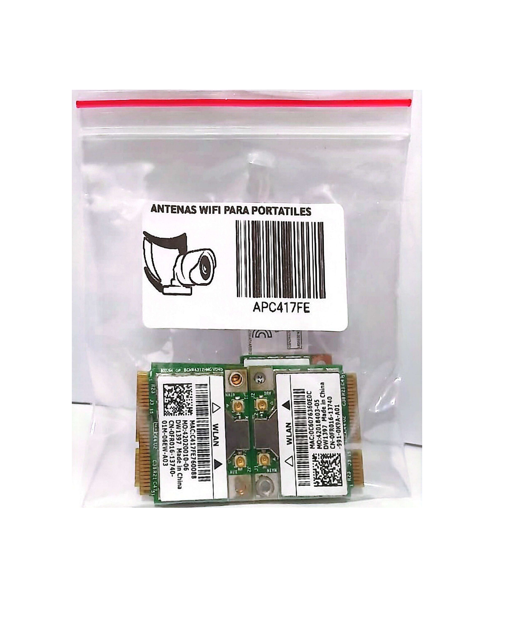 ANTENAS WIFI PARA PORTATILES